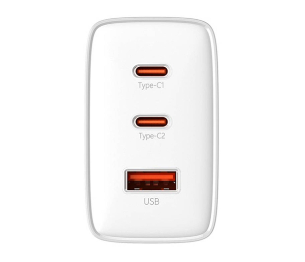 Baseus OS-Cube Pro Fast Charger 2C+U 65W EU White - 1348147 - zdjęcie 3